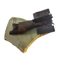 MILITARY ARTIFACTS based on the covers of the transport and launch containers of the Ukrainian C-300 ANTI-MISSILE COMPLEXES . War memorabilia