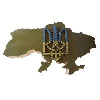 MILITARY ARTIFACTS based on the covers of the transport and launch containers of the Ukrainian C-300 ANTI-MISSILE COMPLEXES . War memorabilia